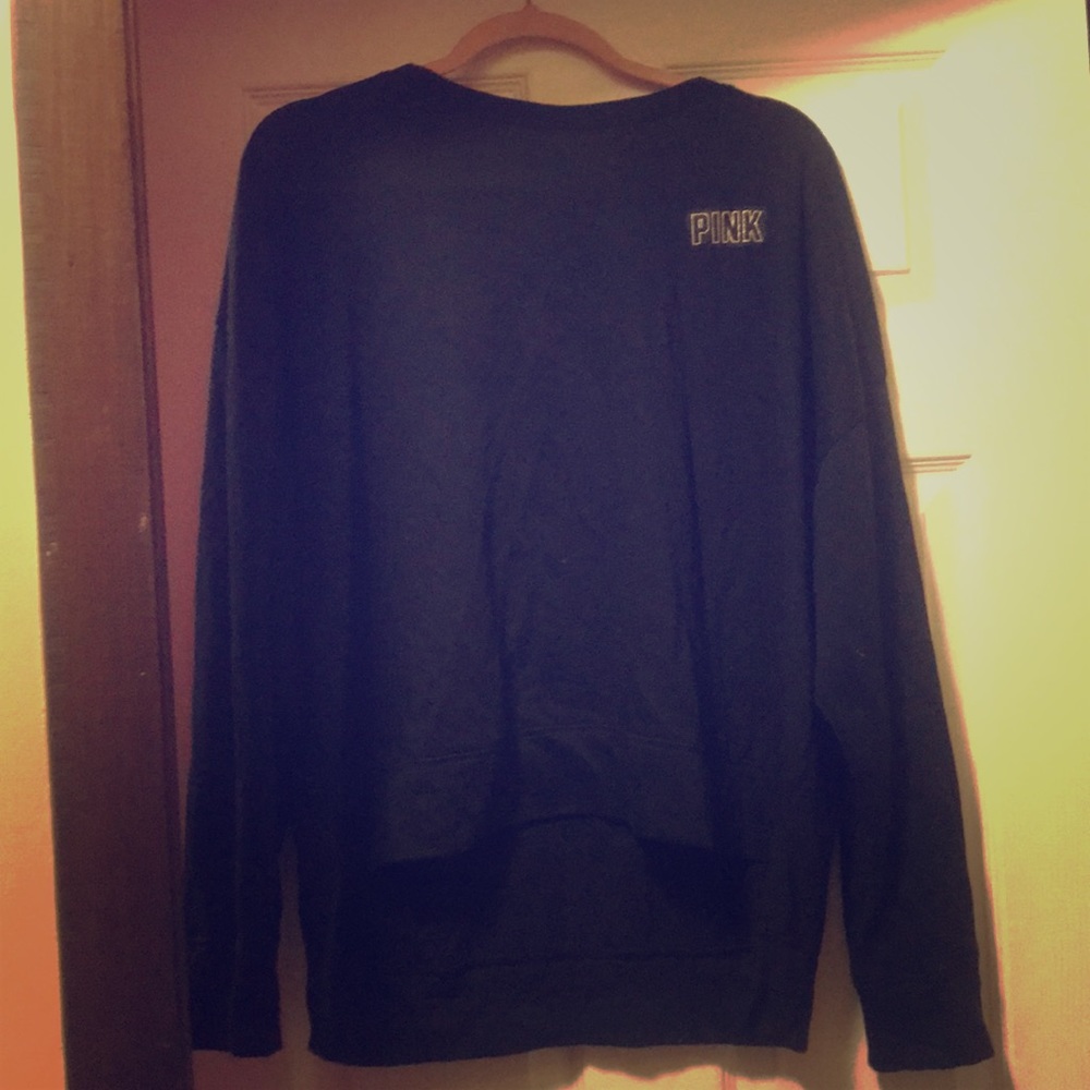 VS pink sweatshirt